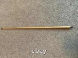 VINTAGE Golden Shark Custom Crafted Pool Cue with Case Rare