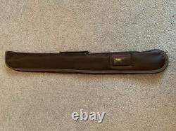 VINTAGE Golden Shark Custom Crafted Pool Cue with Case Rare
