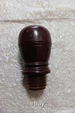 VTG Wooden Cane Concealed Pool Cue Brass Knob Dragon Body Carved Billiards
