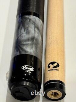 Viking 2801 Pool Cue Tiger 12.75 MM Tip Vikore Shaft New Free Shipping Free Case