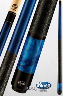 Viking 2807 Pool Cue Tiger 13.00 MM Tip Vikore Shaft New Free Shipping Free Case