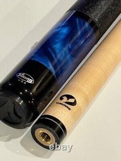 Viking 2807 Pool Cue Tiger 13.00 MM Tip Vikore Shaft New Free Shipping Free Case