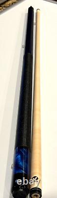 Viking 2807 Pool Cue Tiger 13.00 MM Tip Vikore Shaft New Free Shipping Free Case