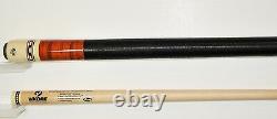 Viking 2pc Pool Cue 12.5 MM Vikore billiards custom SS series new stick Warranty