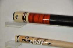 Viking 2pc Pool Cue 13 MM Vikore billiards custom SS series new stick Warranty