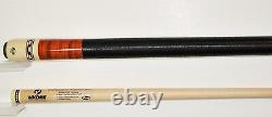 Viking 2pc Pool Cue 13 MM Vikore billiards custom SS series new stick Warranty