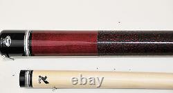 Viking 2pc Pool Cue Billiards custom new Black cherry Finish new warranty