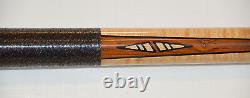 Viking 2pc Pool Cue LTD Inlaid ss0715a Vikore Billiards Custom limited ed