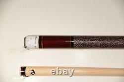 Viking 2pc pool Cue Billiards, custom, SS Vikore LTD Cuestick 13 mm