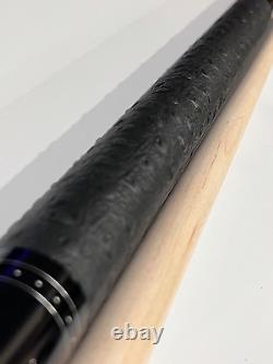 Viking 3452 Pool Cue Leather Tiger 12.00 MM Tip Vikore Shaft Ships Free Bonus