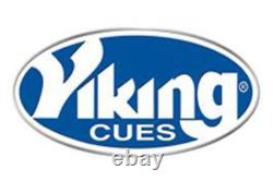Viking 5391 Pool Cue Tiger 12.50 MM Tip Vikore Shaft Ltd Free Case Ships Free