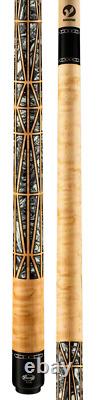 Viking 6001 Pool Cue Tiger 13.00 MM Tip Vikore Shaft New Free Shipping Free Case