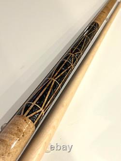 Viking 6001 Pool Cue Tiger 13.00 MM Tip Vikore Shaft New Free Shipping Free Case