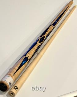 Viking 8607 Pool Cue Tiger 13.00 MM Tip Vikore Shaft New Free Shipping Free Case