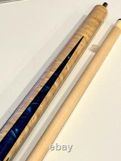 Viking 8607 Pool Cue Tiger 13.00 MM Tip Vikore Shaft New Free Shipping Free Case