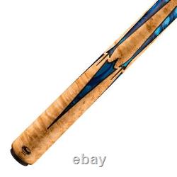 Viking 8607 Pool Cue Tiger 13.00 MM Tip Vikore Shaft New Free Shipping Free Case