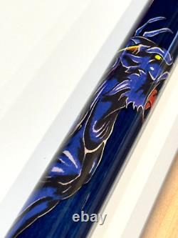 Viking Blue Dragon Pool Cue 13.00 MM Vikore Shaft New Ships Free N Free Case