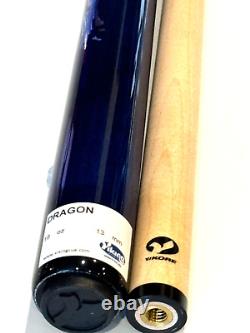 Viking Blue Dragon Pool Cue 13.00 MM Vikore Shaft New Ships Free N Free Case