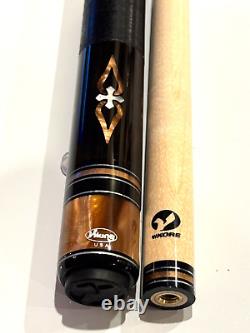 Viking Ltd Pool Cue #a542 Tiger 13 MM Tip Vikore Shaft New Ships Free Free Case