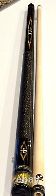 Viking Ltd Pool Cue #a545 Tiger 13 MM Tip Vikore Shaft New Ships Free Free Case