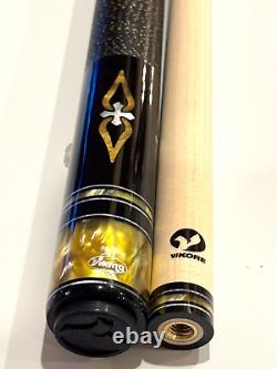 Viking Ltd Pool Cue #a545 Tiger 13 MM Tip Vikore Shaft New Ships Free Free Case