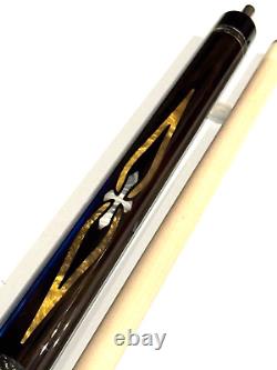 Viking Ltd Pool Cue #a545 Tiger 13 MM Tip Vikore Shaft New Ships Free Free Case