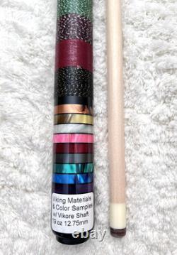 Viking Salesman Sample/ Material Sample Pool Cue with ViKore Shaft, FREE HARD CASE