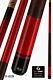 Viking Usa Red Pool Cue 2 Pc. Billiards, Custom, New With 12.75 Tip Free Case