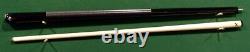 Viking USA pool Cue BLACK Stain Irish Linen Wrap Billiards Custom new 12.75 MM