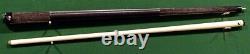 Viking USA pool Cue Smoke Stain Irish Linen Wrap Billiards Custom new 13 MM
