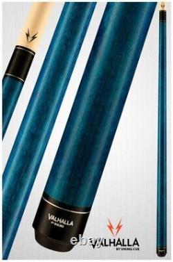 Viking Valhalla Pool Cue VA103 Billiards Stick Teal Blue/Green PRO Taper