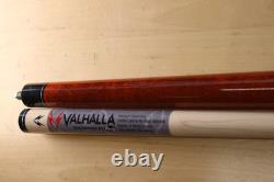 Viking Valhalla VA109 Pool Cue Flame Orange 58 2-Piece Billiard Stick