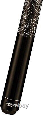 Viking Valhalla VA111 Hard Rock Maple Linen Wrap Pool/Billiard Cue Black