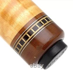 Vintag Coker Custom Cue 2 Shafts 3/8-10 Joint Curly Maple Billiard Pool stick