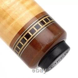 Vintag Coker Custom Cue 2 Shafts 3/8-10 Joint Curly Maple Billiard Pool stick