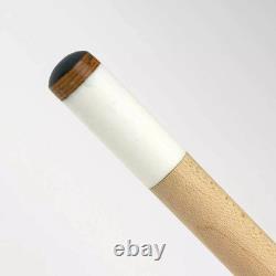 Vintag Coker Custom Cue 2 Shafts 3/8-10 Joint Curly Maple Billiard Pool stick