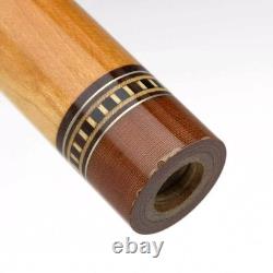 Vintag Coker Custom Cue 2 Shafts 3/8-10 Joint Curly Maple Billiard Pool stick