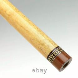 Vintag Coker Custom Cue 2 Shafts 3/8-10 Joint Curly Maple Billiard Pool stick