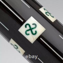 Vintag Mystyque Custom Cue 2 Shafts Long 59.3 Flat Joint Billiard Pool stick