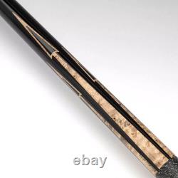 Vintage 1995 Prather Custom Cue 2 Shafts Linen Wrap Billiard Pool stick