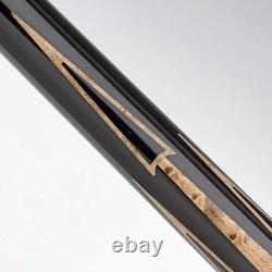 Vintage 1995 Prather Custom Cue 2 Shafts Linen Wrap Billiard Pool stick