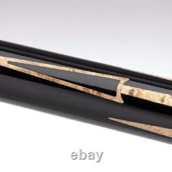 Vintage 1995 Prather Custom Cue 2 Shafts Linen Wrap Billiard Pool stick