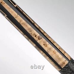 Vintage 1995 Prather Custom Cue 2 Shafts Linen Wrap Billiard Pool stick