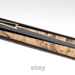 Vintage 1995 Prather Custom Cue 2 Shafts Linen Wrap Billiard Pool stick