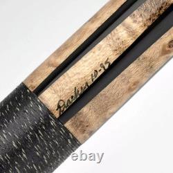 Vintage 1995 Prather Custom Cue 2 Shafts Linen Wrap Billiard Pool stick