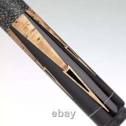 Vintage 1995 Prather Custom Cue 2 Shafts Linen Wrap Billiard Pool stick