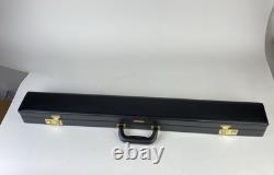 Vintage 2 Pc Crystal Leisure Wizard Pool Cue & Hard Case 58 19oz CUSTOM