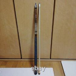 Vintage Adam Billiard Cue XV? 2 Pieces Old Pool Stick Made In Japan Adam Custom