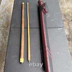 Vintage Custom 20oz POOL BILLIARDS CUE STICK in CASE