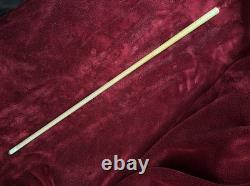 Vintage Eddie Craft Custom Pool Cue 57 18oz, Classic Pearl Inlays